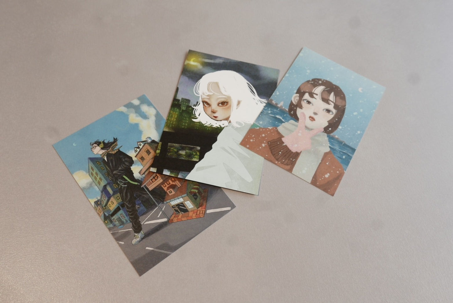 CITY GIRL POSTCARD