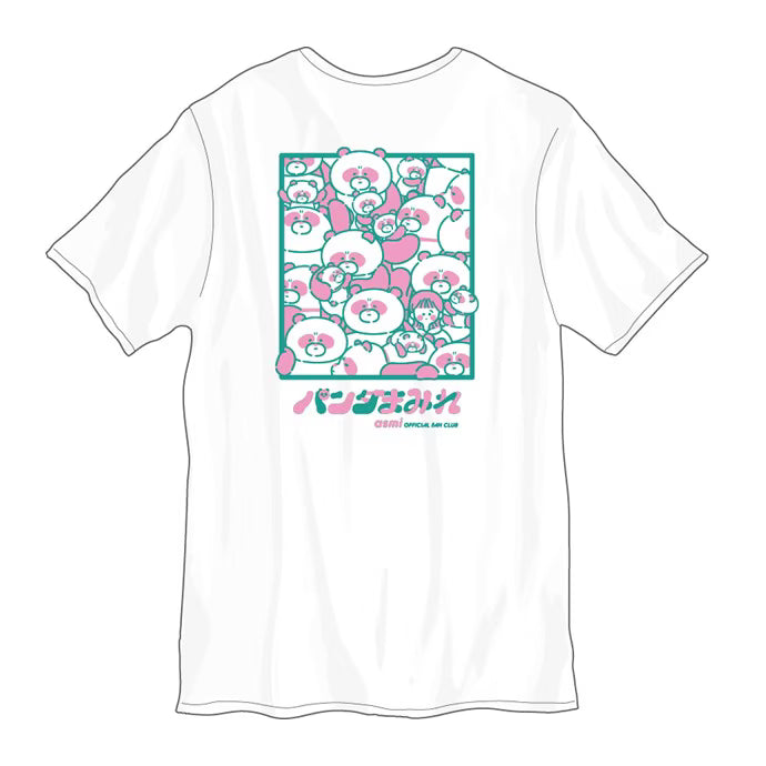 【パンダまみれ会員限定】パンダさんTシャツ