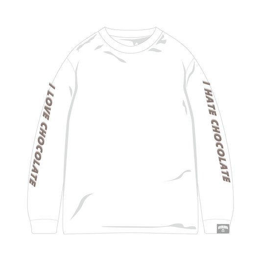 MOCHA RIVER College CHOCOLATE　Long Sleeve Tee