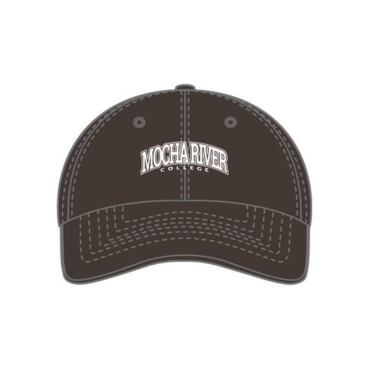 MOCHA RIVER College Logo Cap