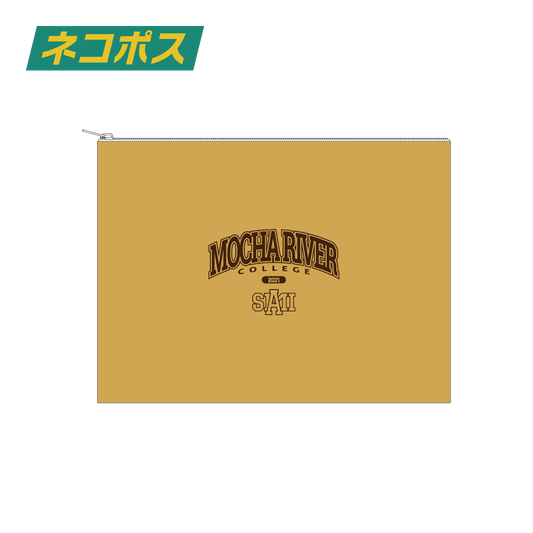 MOCHA RIVER College Logo Pouch