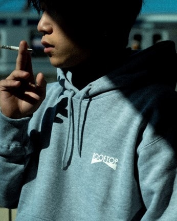 ROOFTOP フーディー GRAY