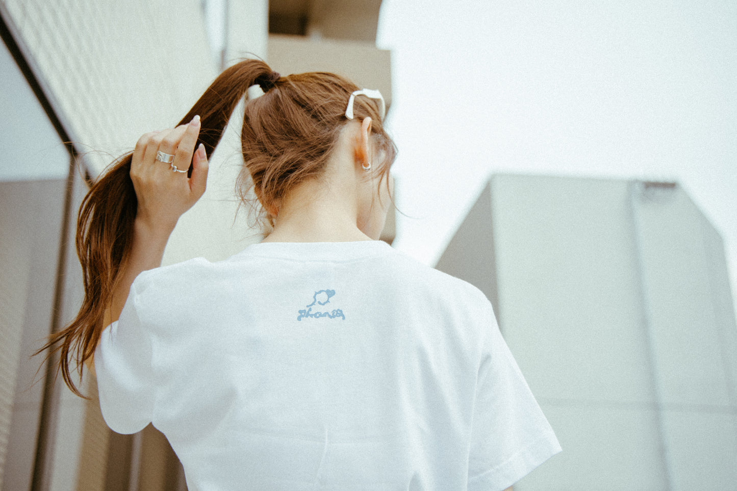 Phonia LOGO TEE WHITE