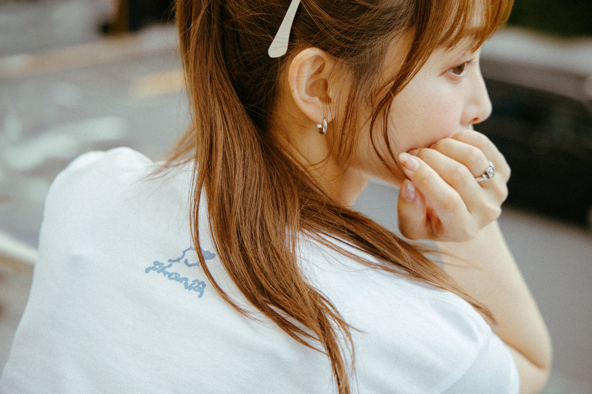 Phonia LOGO TEE WHITE