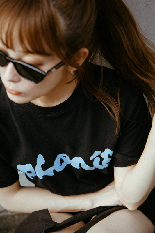 Phonia LOGO TEE BLACK