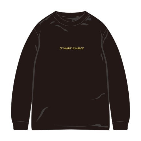 ロマンスブルーちゃん ロンT BLACK