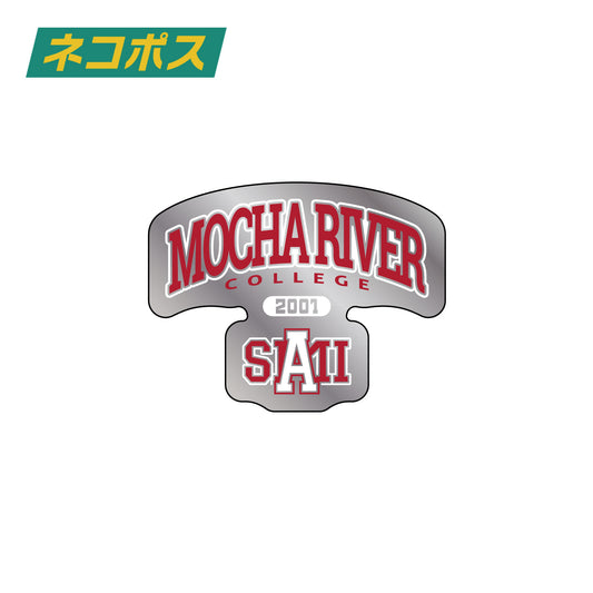 MOCHA RIVER College Logo Pin Badge