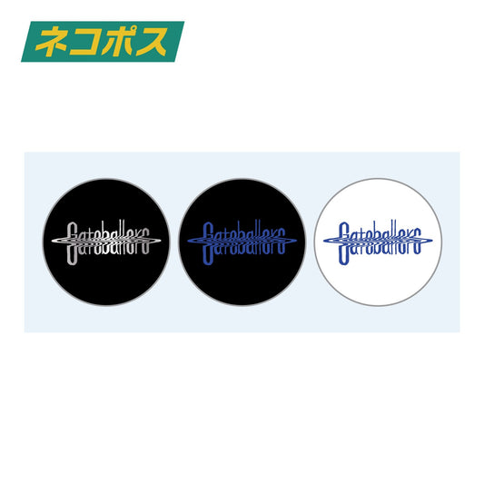 Gateballers Logo Button Badge set