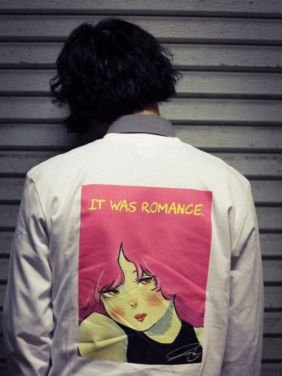 ロマンスピンクちゃん ロンT WHITE