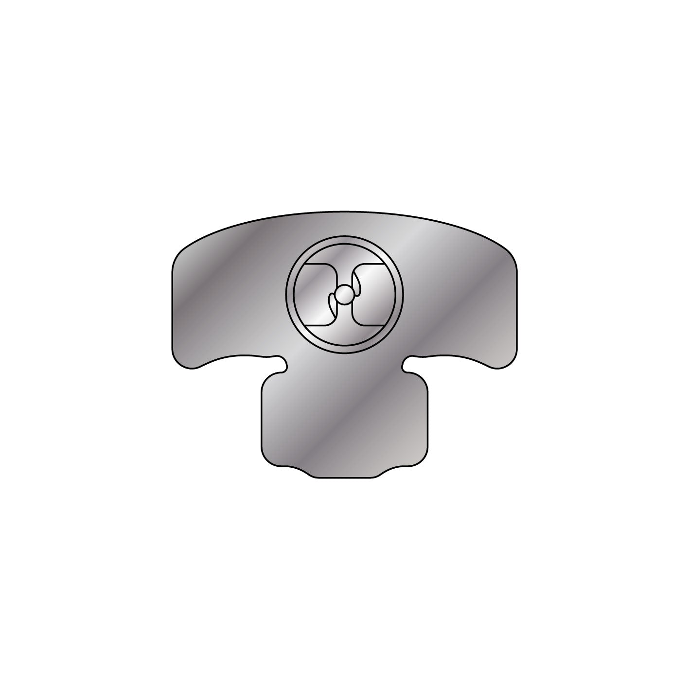 MOCHA RIVER College Logo Pin Badge