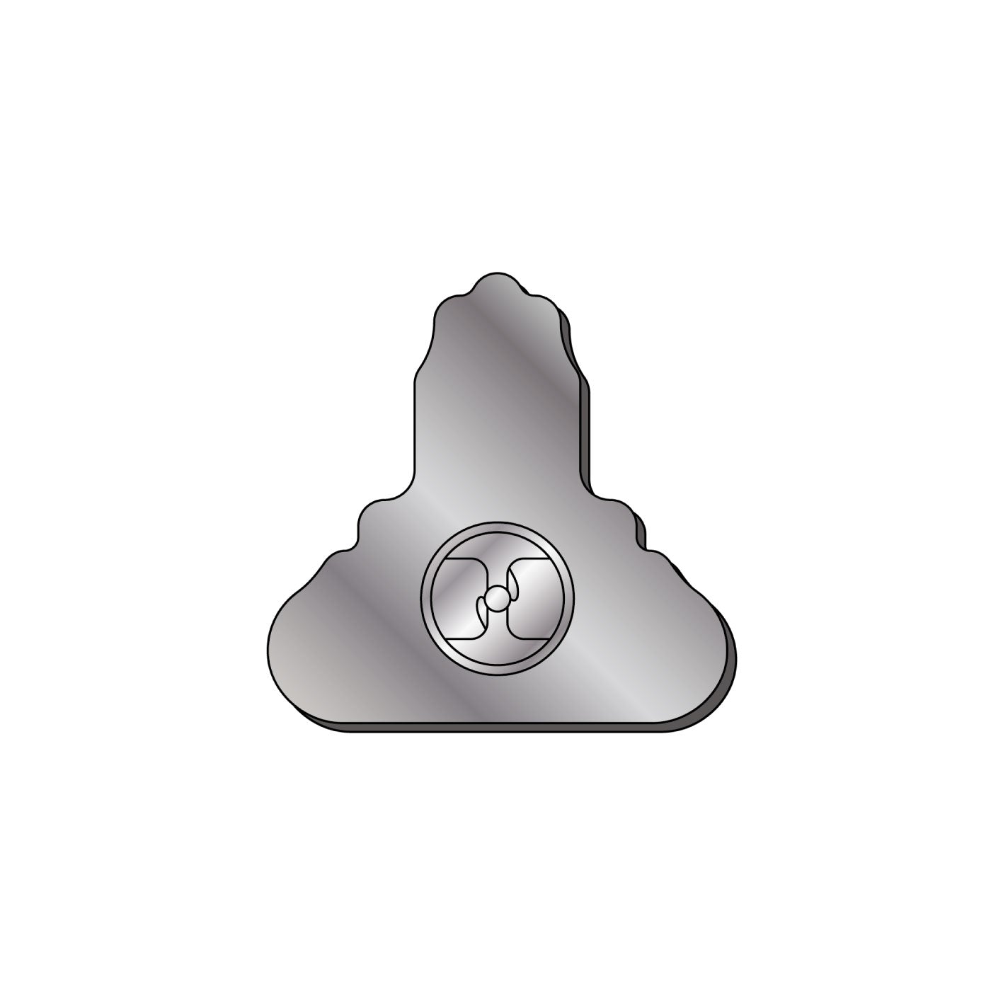 MOCHA RIVER College Pin Badge