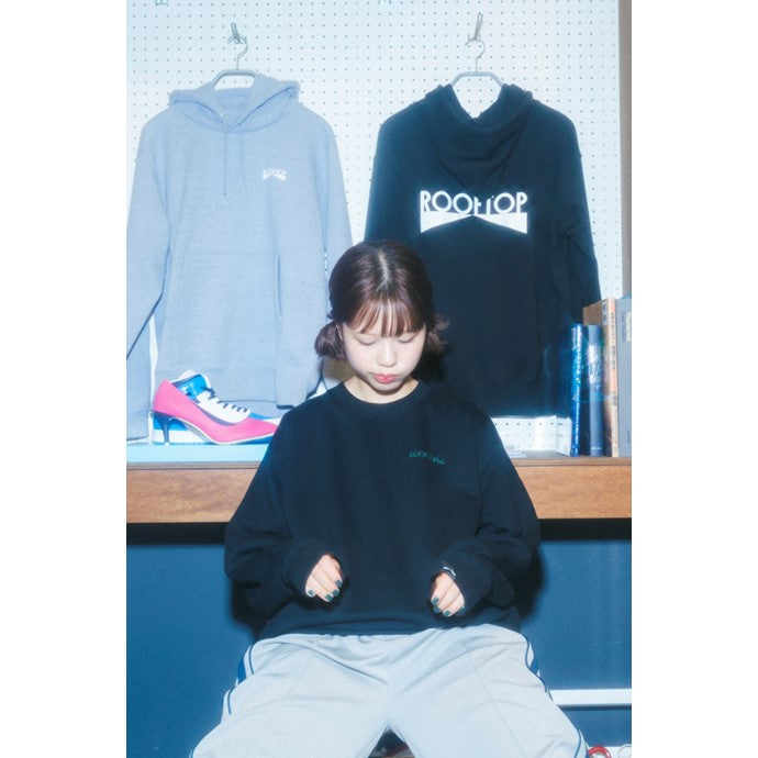 ROOFTOP sweat shirt BLACK