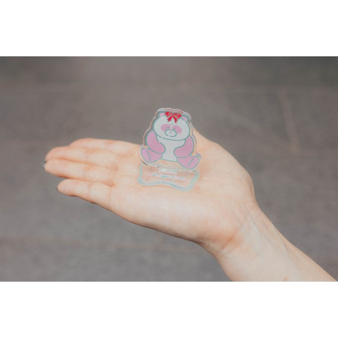 【パンダまみれ会員限定】そばにいるよアクスタ リボンver.