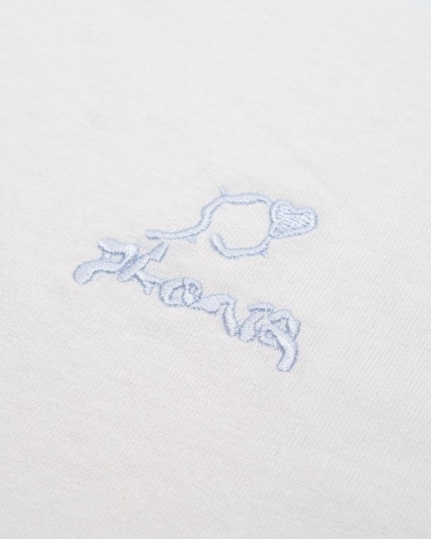 Phonia 刺繍ロンT WHITE