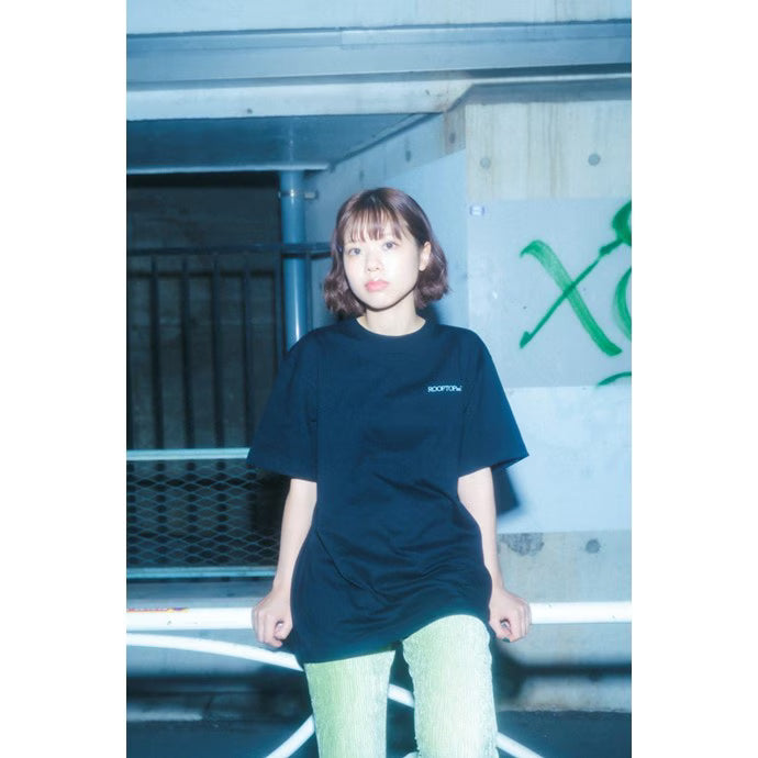 ROOFTOP Classic LOGO T-shirt BLACK