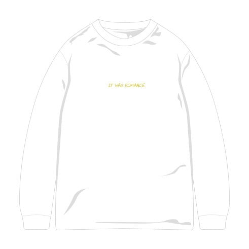 ロマンスピンクちゃん ロンT WHITE