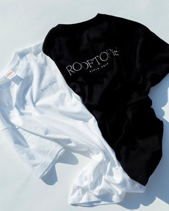 ROOFTOP Classic LOGO T-shirt BLACK
